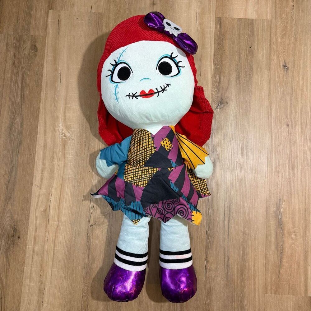 Disney Nightmare Before Christmas Jumbo Sally Plush 32” Stuffed Doll Halloween